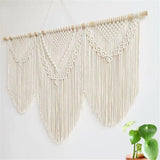 Lovingly Handmade Extra Large Wooden Macrame Wall Hanging - Fansee Australia