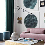 Luxurious Dark Green Velvet Blackout Curtains - Fansee Australia