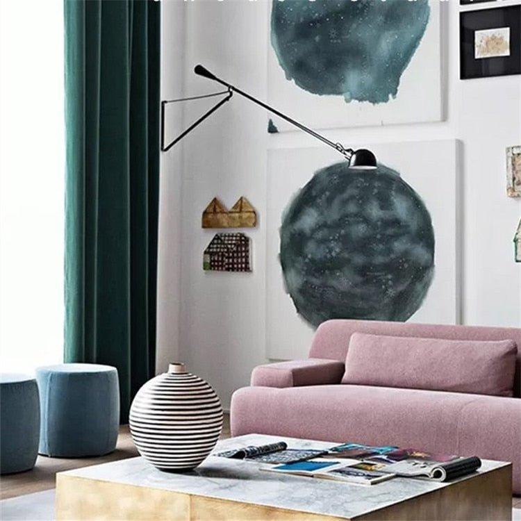 Luxurious Dark Green Velvet Blackout Curtains - Fansee Australia