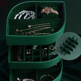 Luxurious Jewellery Box - Leaf Green - Fansee Australia