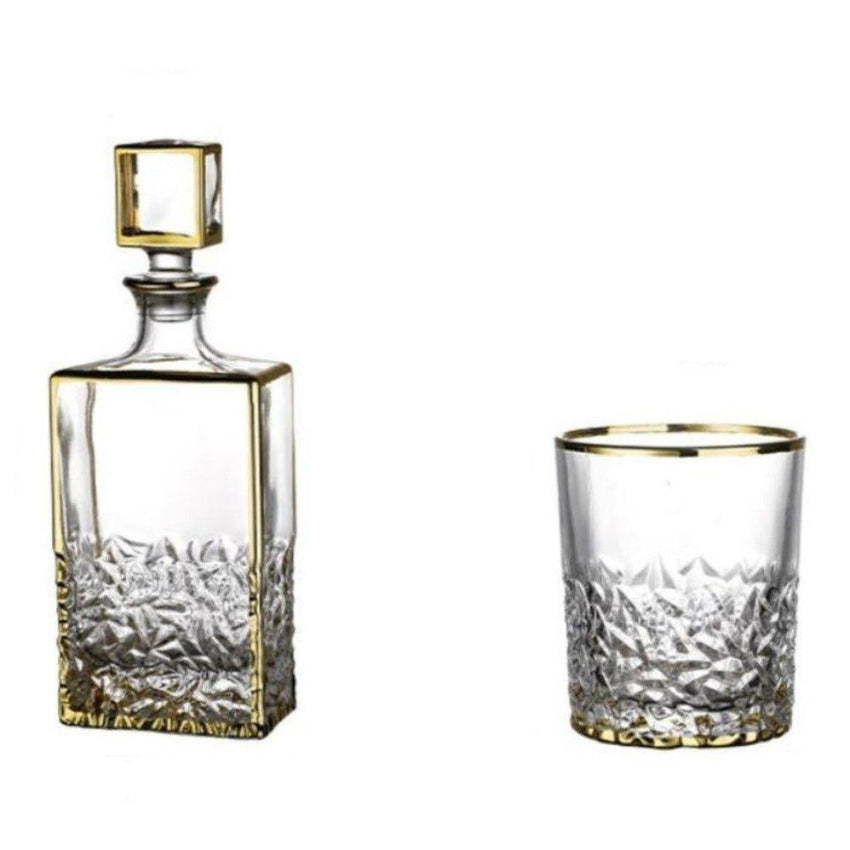 Luxurious Whiskey Decanter and Glasses Set Gift Box - Fansee Australia