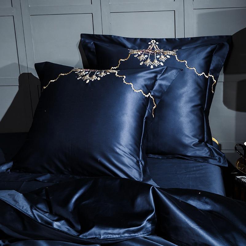 Luxury Design Blue Bedding Set - Fansee Australia