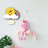 Magical Sun Rainbow Nursery Wall Clock - Fansee Australia