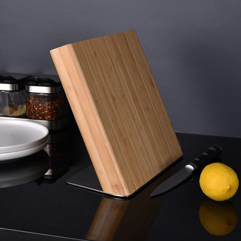Magnetic Wooden Knife Block – Knife Organiser - Fansee Australia