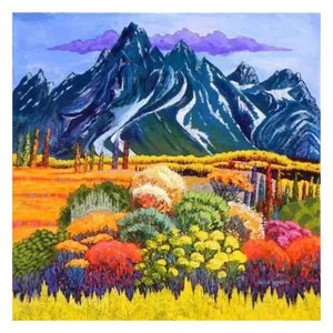 Majestic Mountains Diamond Painting Kit (50x50cm) - Fansee Australia