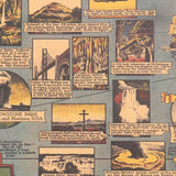Map Of World Wonders Wall Art Poster (68.5X51.5cm) - Fansee Australia