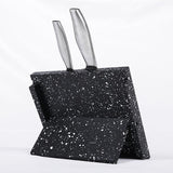 Marble Black Knife Block – Premium Magnetic Holder - Fansee Australia