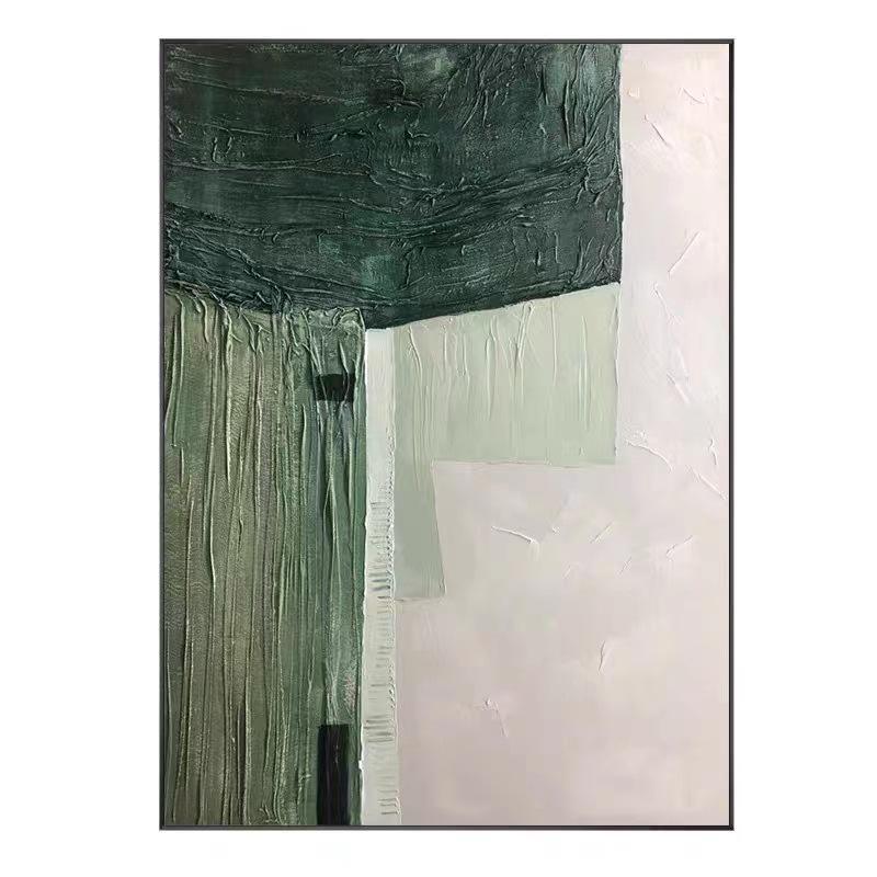 Minimalist Abstract Hand Painted Ready To Hang Oil Painting - Fansee Australia