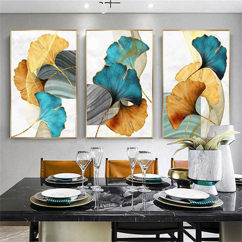 Modern Abstract Art Canvas Print - Set of 3 (60x80cm) - Fansee Australia