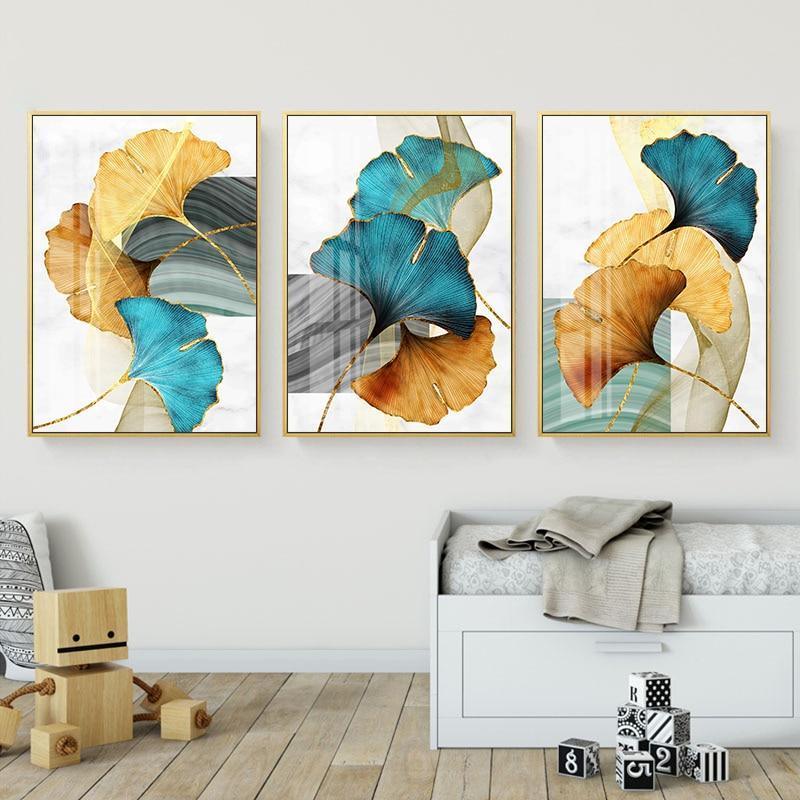 Modern Abstract Art Canvas Prints - 3 Pcs Set (60x80cm) - Fansee Australia