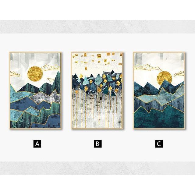 Mountain Landscape Wall Art Canvas Print (60x80cm) - Fansee Australia
