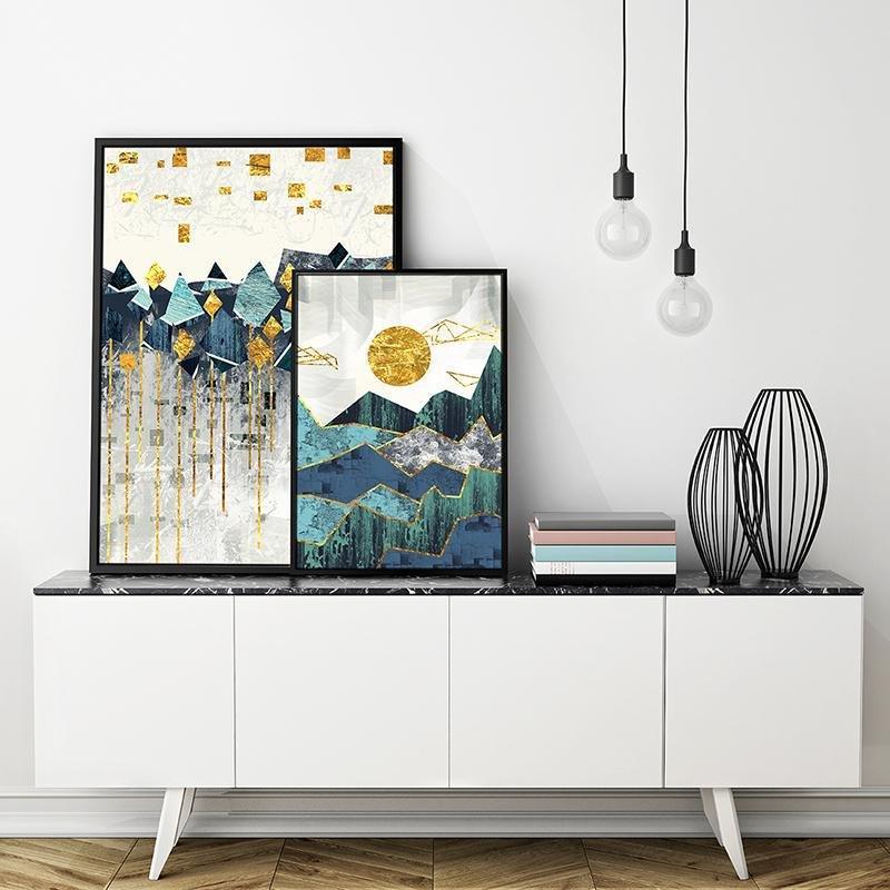 Mountain Landscape Wall Art Canvas Print (60x80cm) - Fansee Australia