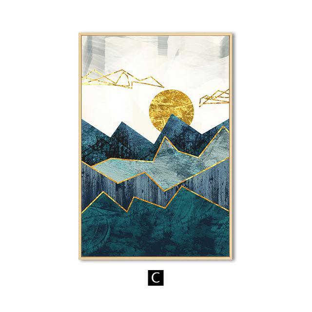 Mountain Landscape Wall Art Canvas Print (60x80cm) - Fansee Australia
