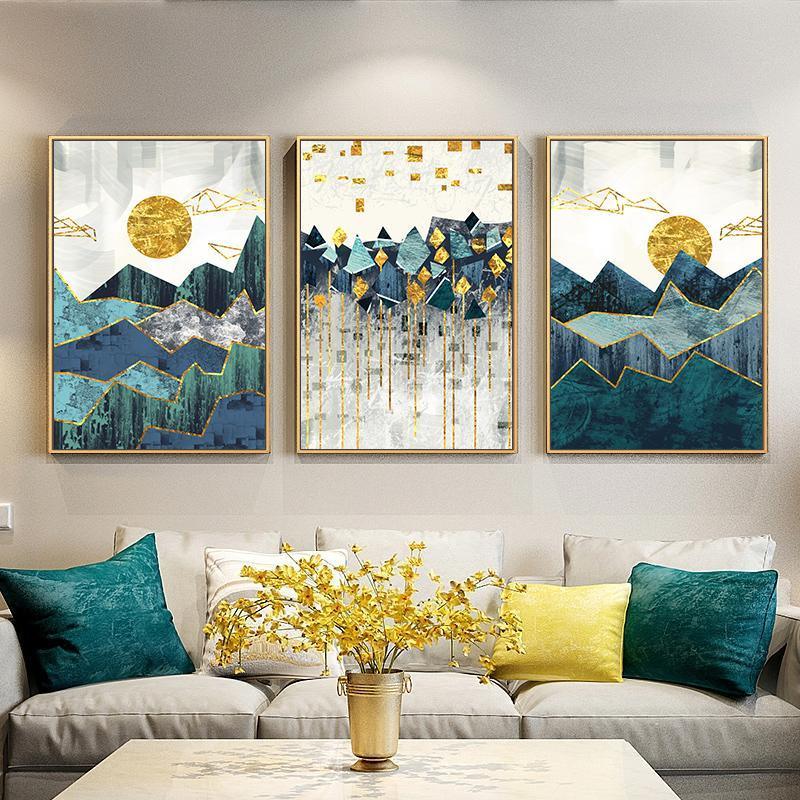 Mountain Landscape Wall Art Prints - 3 Pcs Set (60x80cm) - Fansee Australia