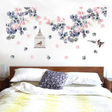 Multicolor Flowers Wall Decals For Home Decor - Fansee Australia