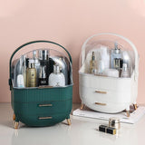 Multifunctional Makeup Cosmetic Jewellery Storage Box Plus Brush Bucket - Fansee Australia