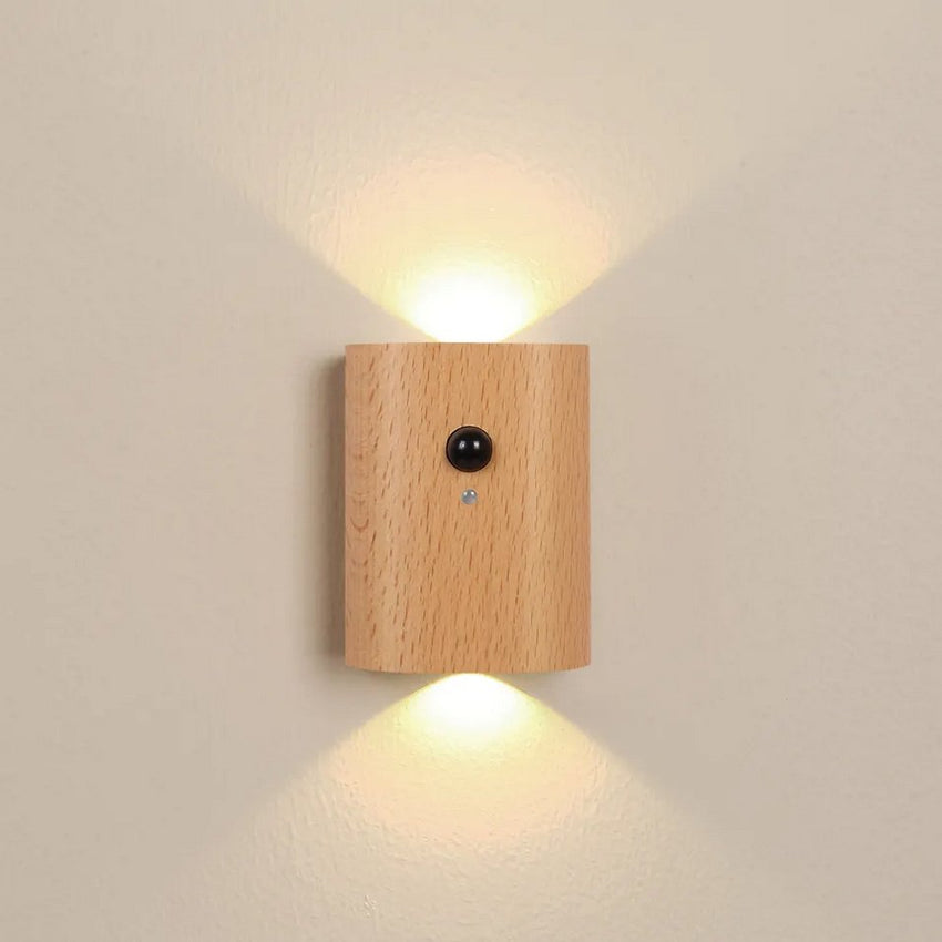 NaturaGlow Magnet Touch Sensor USB Rechargeable LED Wall Sconce - Fansee Australia