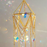 Natural Crystal Stone Sun Catcher Wall Hanging - Fansee Australia