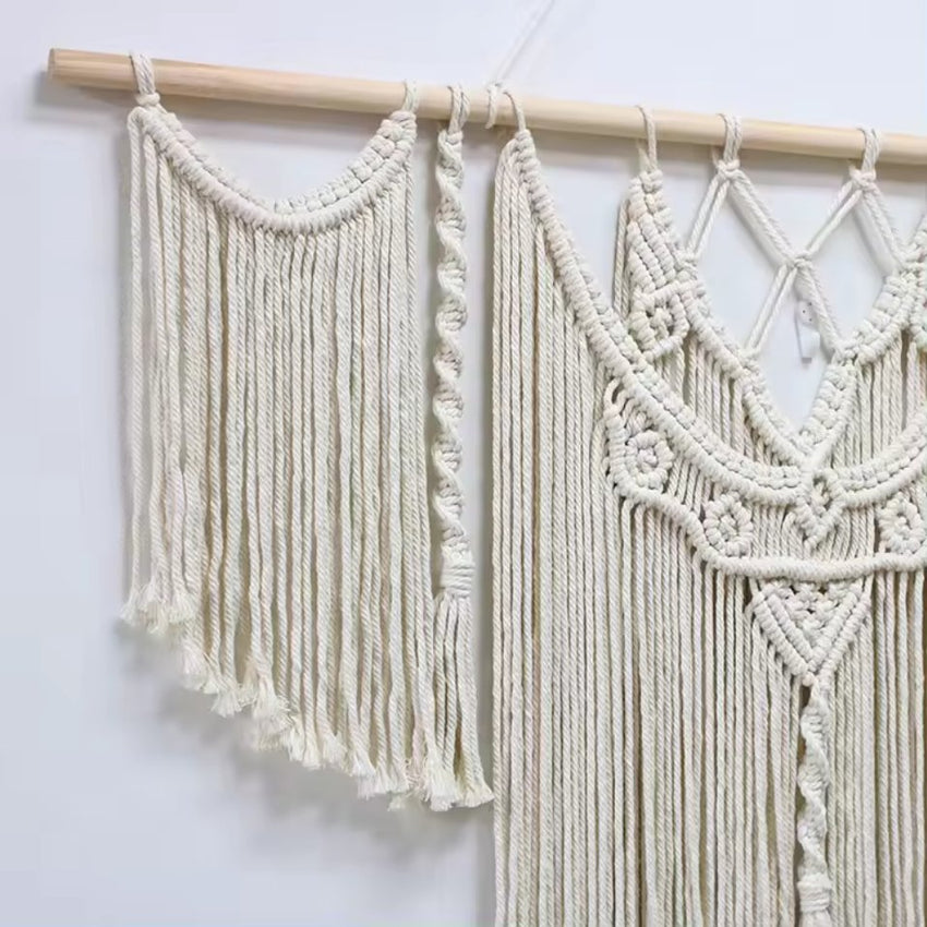 NomadKnots: Handwoven Boho Wall Hanging - Fansee Australia