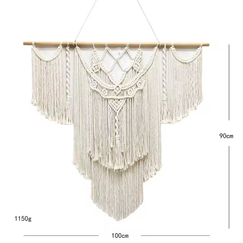 NomadKnots: Handwoven Boho Wall Hanging - Fansee Australia