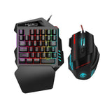 One - Handed Gaming Keyboard And Mouse Combo - Fansee Australia