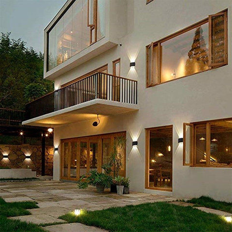 Outdoor Indoor LED Wall Light (2 Pcs Set) - Fansee Australia