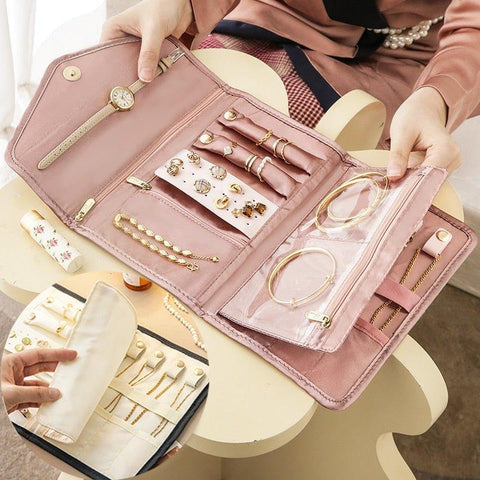 Pink Jewellery Travel Bag - Fansee Australia