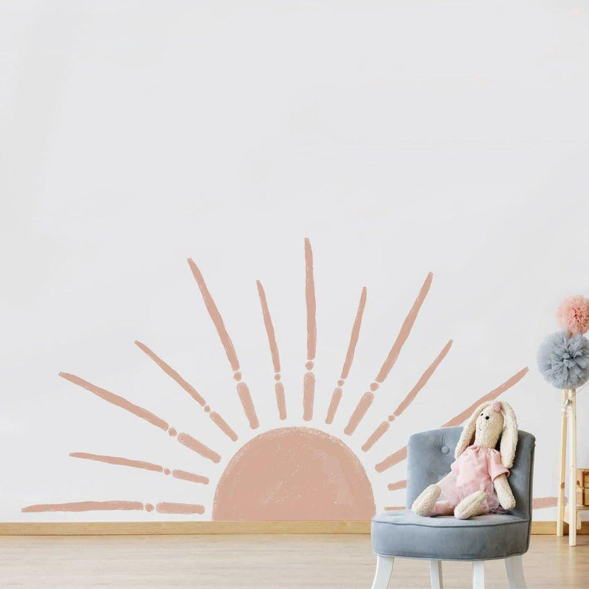 Pink Sunset Removable Wall Sticker - Fansee Australia