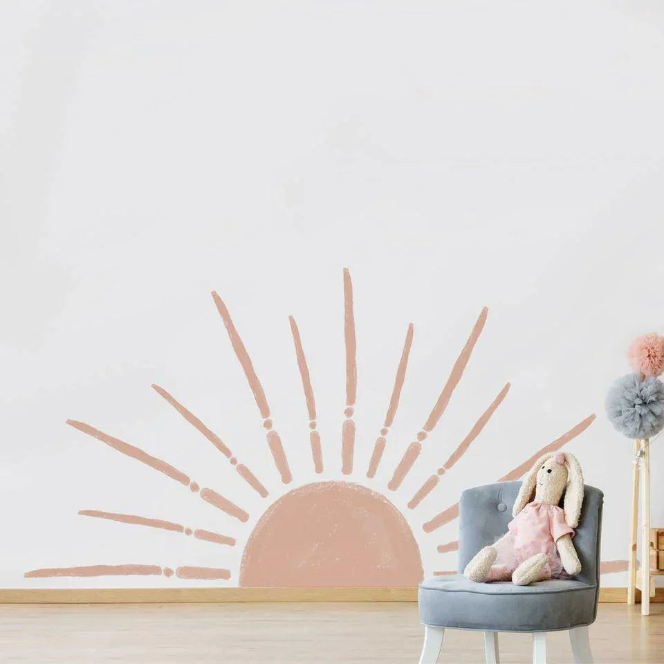 Pink Sunset Removable Wall Sticker - Fansee Australia