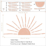 Pink Sunset Removable Wall Sticker - Fansee Australia