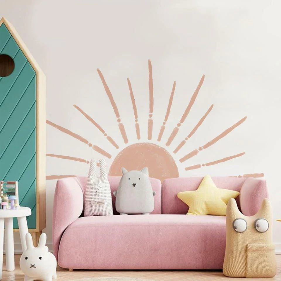 Pink Sunset Removable Wall Sticker - Fansee Australia