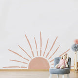 Pink Sunset Removable Wall Sticker - Fansee Australia