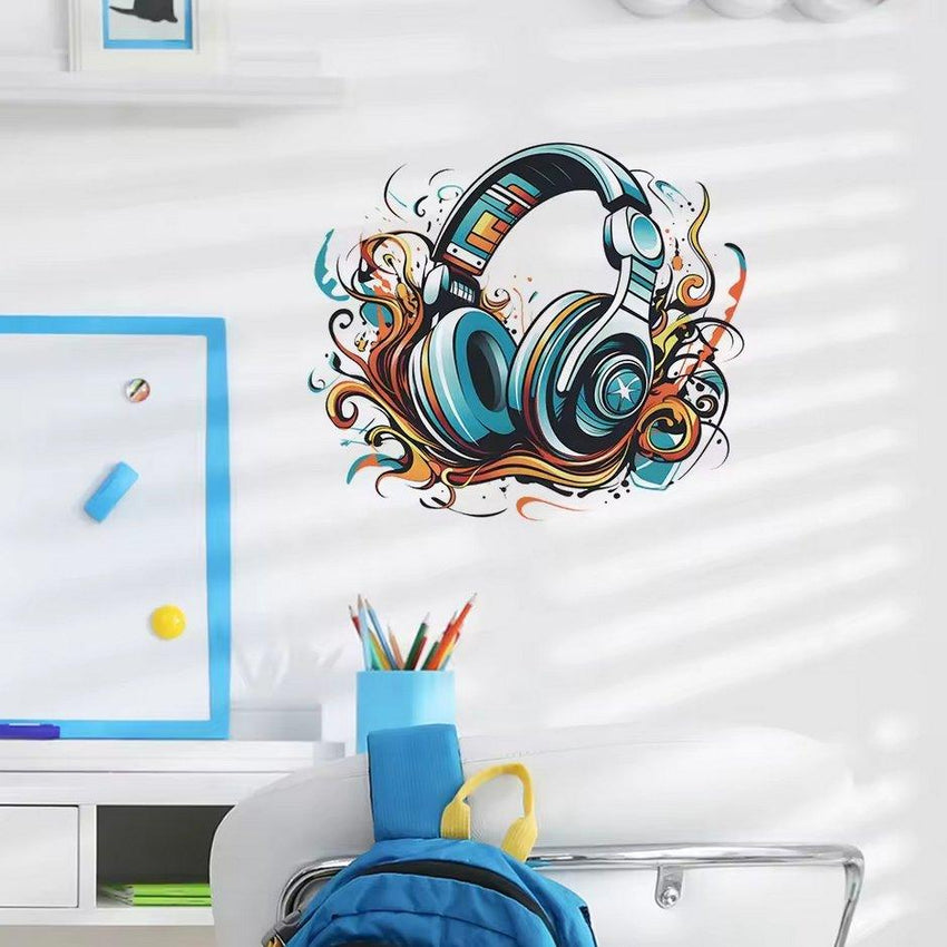 Playful Beats Headphone Decal - Fansee Australia