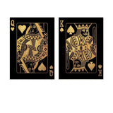 Poker King and Queen Print On Canvas - 2 Pcs Set (60x80cm) - Fansee Australia