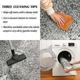 Premium Quality Large Artificial Black Brown Cowhide Rug - Fansee Australia