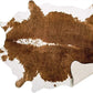 Premium Quality Large Artificial Khaki Cowhide Rug - Fansee Australia
