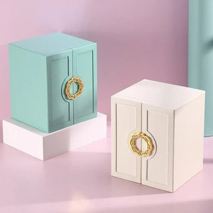 Premium Quality Large Capacity PU Leather Jewellery Box