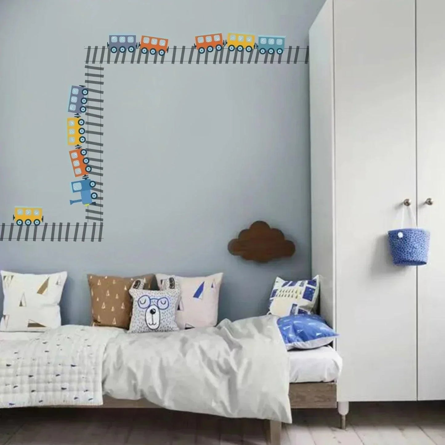 Railway Removable Nursery Room Wall Stickers - Fansee Australia