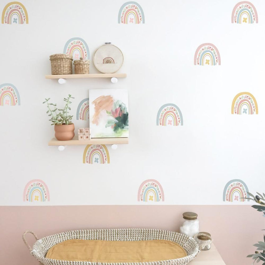 Rainbow Element Decorative Wall Stickers - Fansee Australia