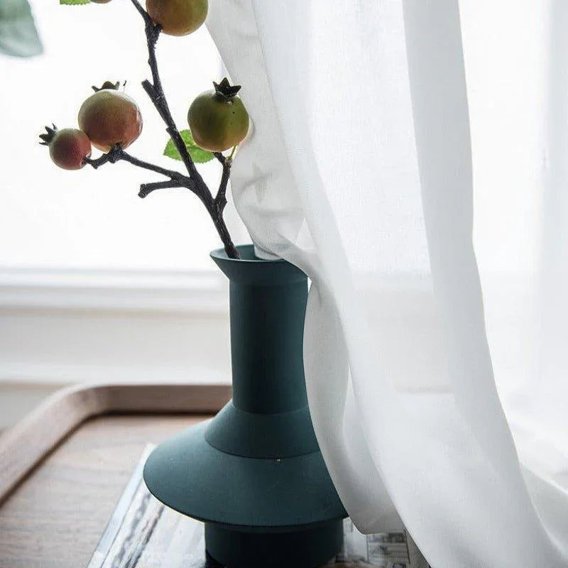 Ready To Hang White Sheer Curtains - Fansee Australia
