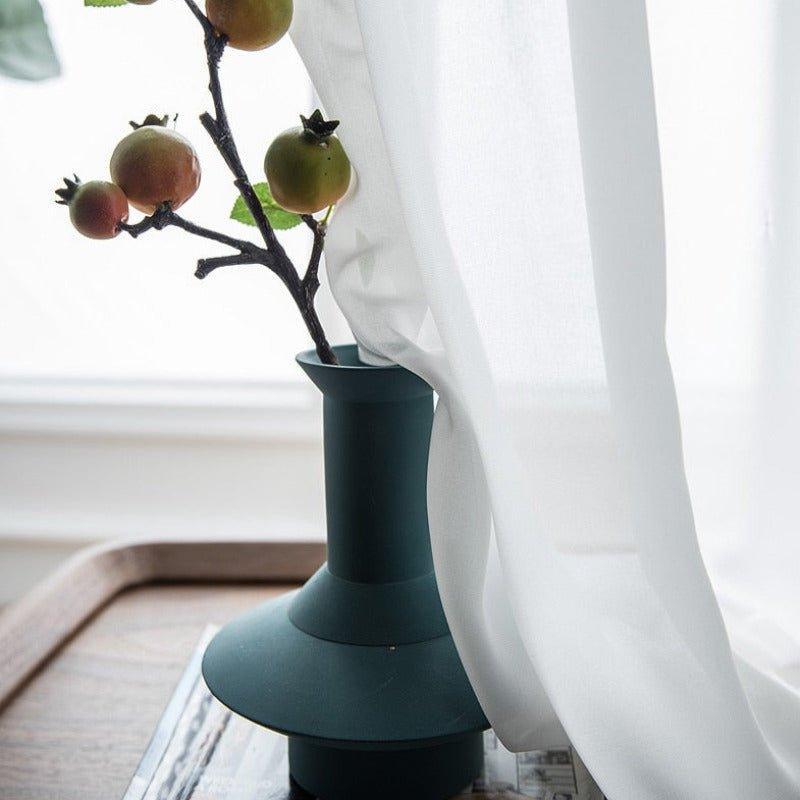 Ready To Hang White Sheer Curtains - Fansee Australia