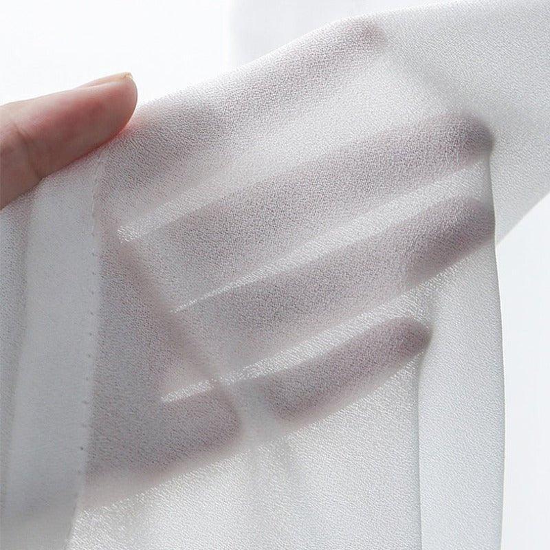 Ready To Hang White Sheer Curtains - Fansee Australia