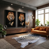 Safari Luxe: Large Faux Zebra Print Suede-Back Rug