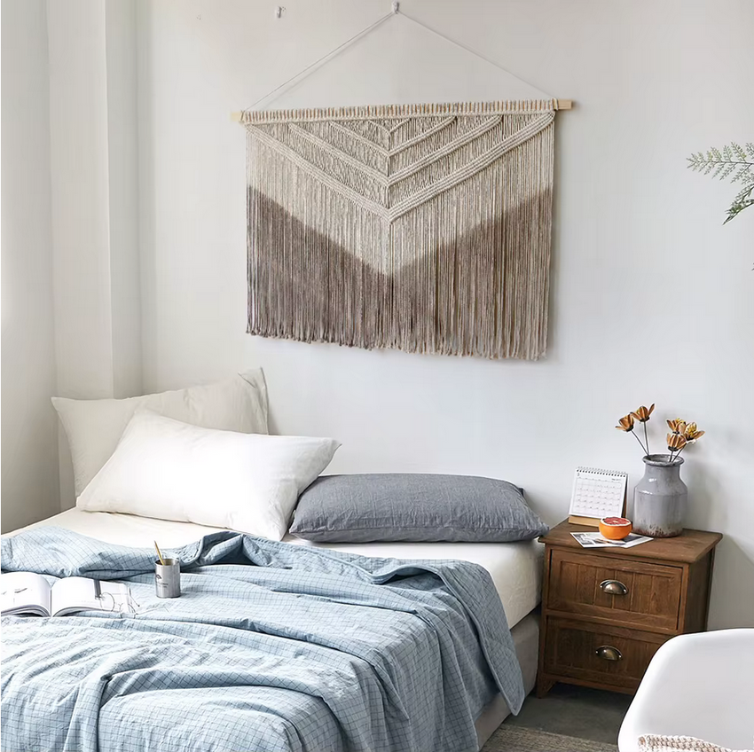 Sandstone Peaks – XL Macrame Wall Hanging - Fansee Australia