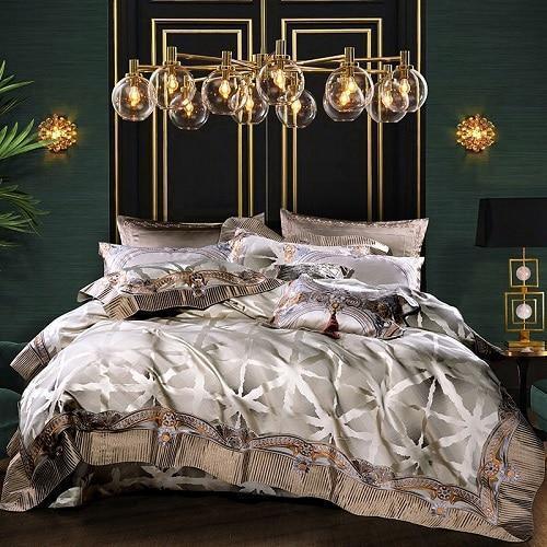 Satin Cotton Luxury Sheet and Sheet Cover Set - Fansee Australia