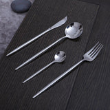 Silver Cutlery Set (16 Piece Cutlery Set) - Fansee Australia