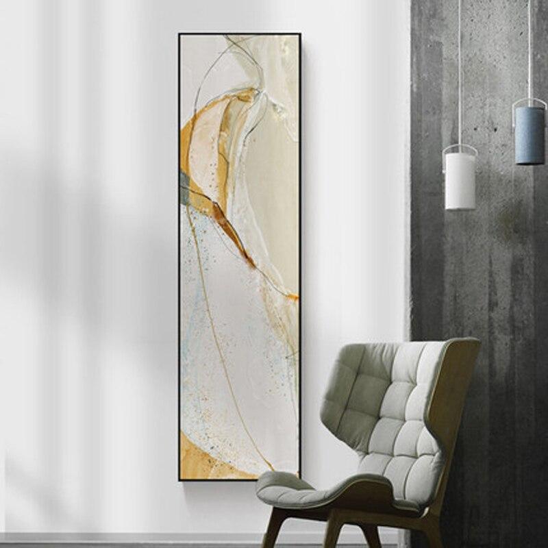 Smeared Together Abstract Art Canvas Prints (40x160cm) - Fansee Australia