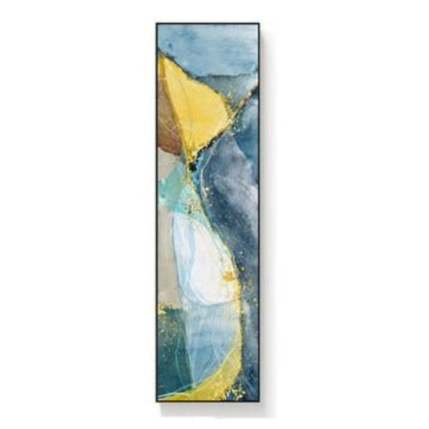 Smeared Together Abstract Art Canvas Prints (40x160cm) - Fansee Australia