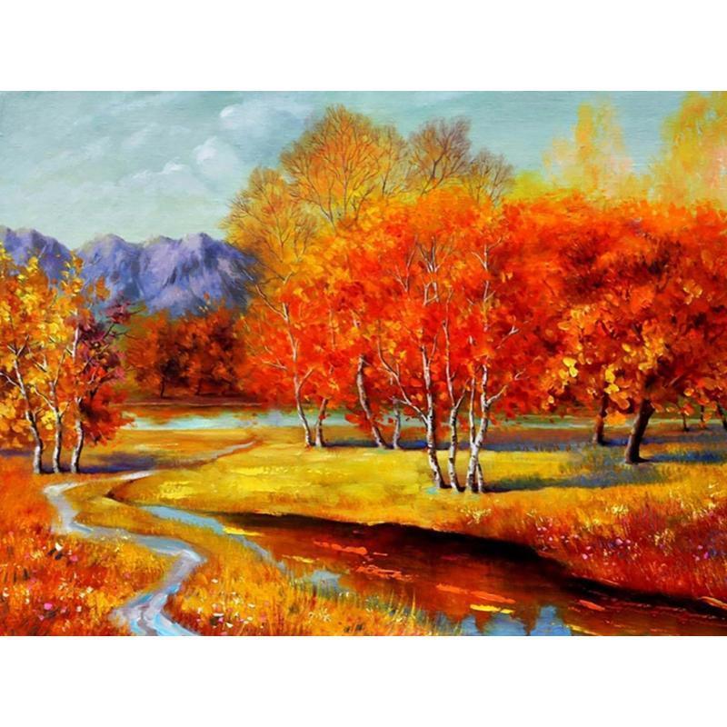 Spring Blossoms DIY Painting With Diamonds Kit - Fansee Australia