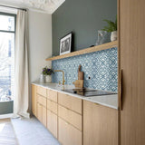 Steel Vintage Pattern Textured Vinyl Self-Adhesive Tiles Decals - Fansee Australia